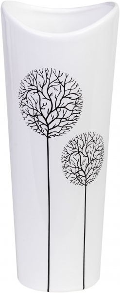 Ваза керамічна Eterna 210216 37 см біла 