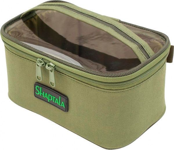 Сумка Shaptala ПП5Х 23 см для снастей с прозрачной крышкой