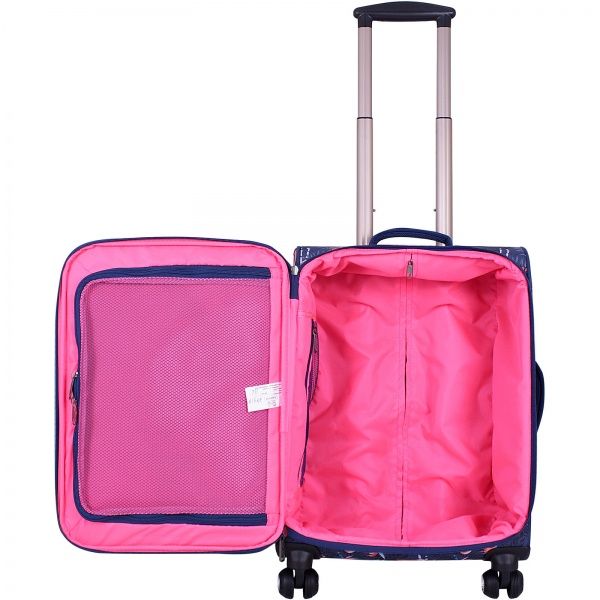 Чемодан Bagland 36 л разноцветный Фламинго 37966194 суб. 762 