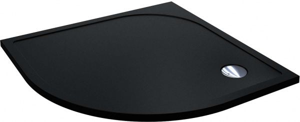 Поддон EGO полукруглый из искусственного мрамора SMART 90x90 см