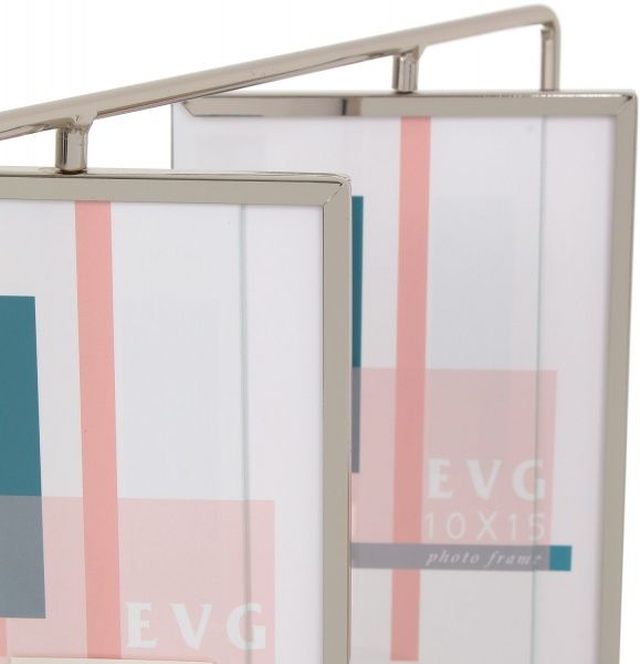 Рамка для фото EVG LB04S 10x15 см серебристый 