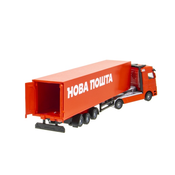 Фургон Технопарк Нова Пошта (червона) 1:32 SB-15-12-RED-WB(CIS)