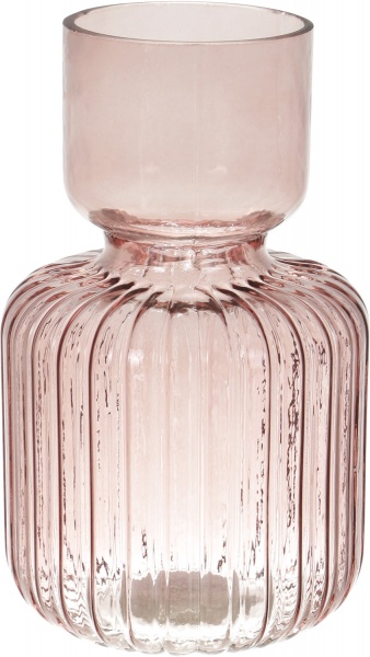 Ваза AAE325500 Powder 24 см розовая 