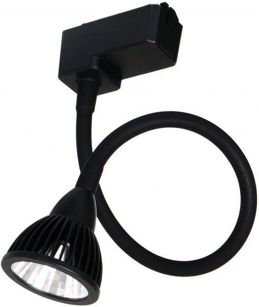 Трековий прожектор Arte Lamp LED 7 Вт 4000 К чорний A4107PL-1BK 