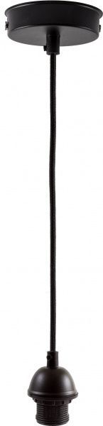 Шнур для светильника Светкомплект Standart 001 1x40 Вт E27 черный 