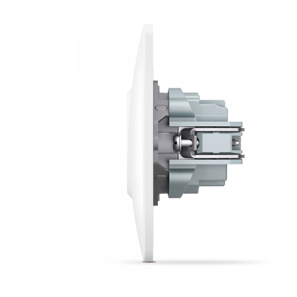 Розетка без заземления Videx Binera IP20 белый VF-BNSK1-W