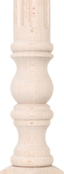 Стовп бук фрезований Тип-16 75х75х1110 мм