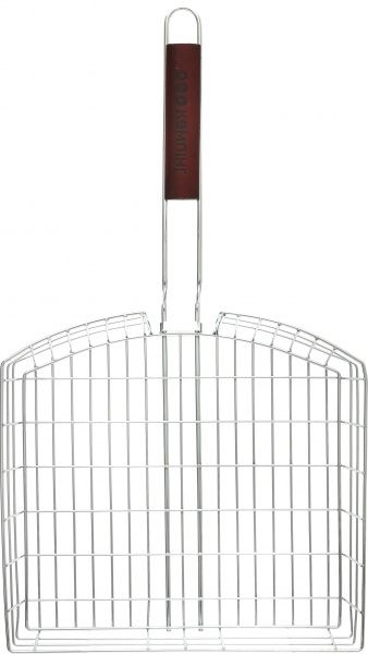 Решітка Кемпінг подвійна хромована корзина S-102