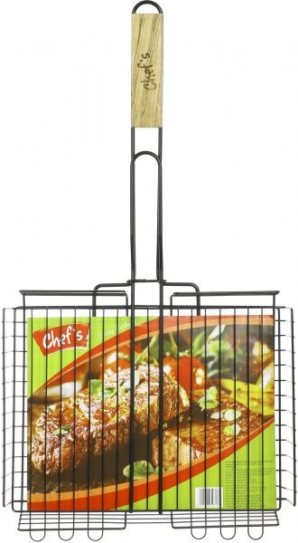 Решетка-гриль Chef's объемная с антипригарным покрытием 55х31х6 см