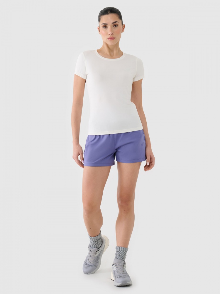 Футболка 4F TSHIRT FNK F1235 4FRSS25TFTSF1235-11S р.XS білий