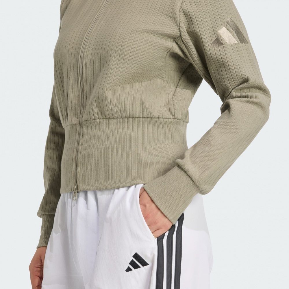 Джемпер Adidas W ALL SZN W FZ JW7435 р.M сірий
