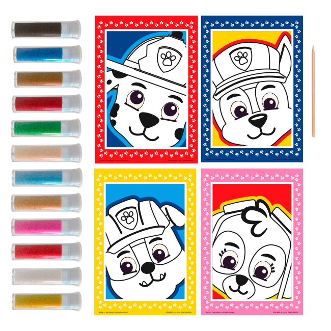 Набір для творчості MOXY для розпису кольоровим піском Moxy Paw Patrol 723276