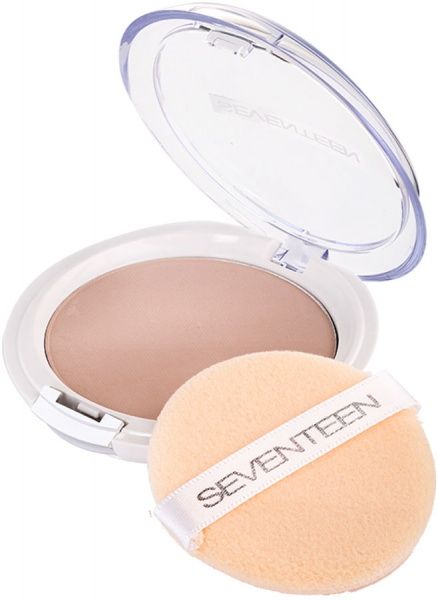 Пудра для обличчя Seventeen Natural Silky Transparent Compact Powder №6 Caramel 10 г