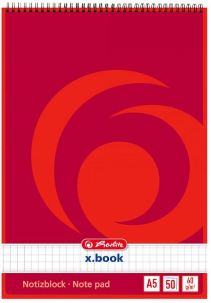 Нотатник X.Book 50 аркушів 110536 Herlitz