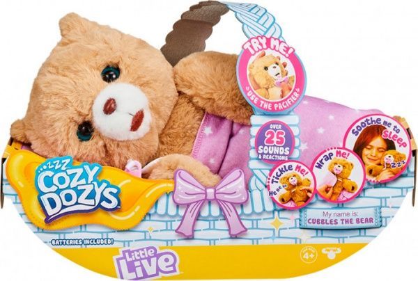 М'яка іграшка Little Live Pets Ведмедик-обіймашка 28847