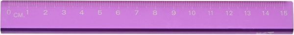 Лінійка Triangle 15 см фіолетова 370528 YES