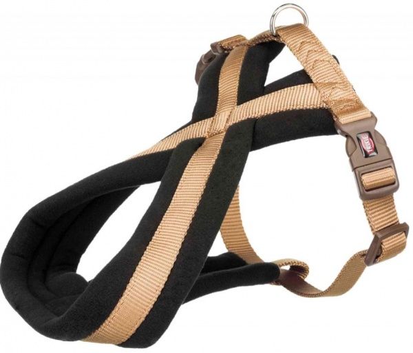 Шлея Trixie для собак Premium XS-S: 30-40 см/15 мм карамель