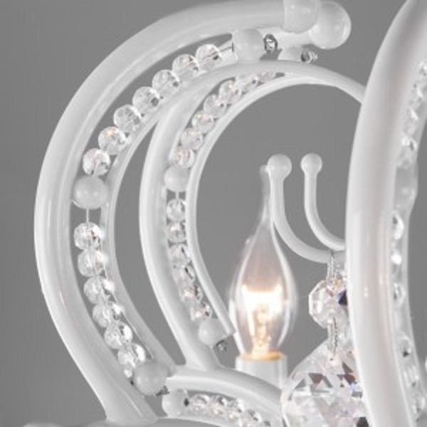 Люстра подвесная Strotskis Brezza 8x60 Вт E14 белый 10107/8 (білий) 