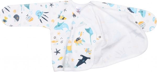 Льоля дитяча ТМ Софія Atlantic р.62 білий із блакитним 217162 