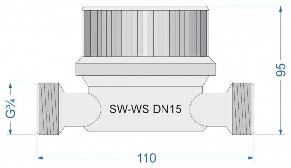 Счетчик холодной воды SENS SW-WS