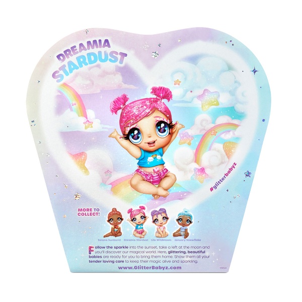Кукольный набор GLITTER BABYZ Мечтательница