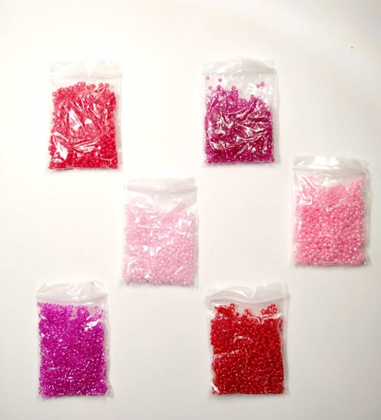 Набір, техніка створення прикрас 6 кольорів/червоний Річ-Ленд