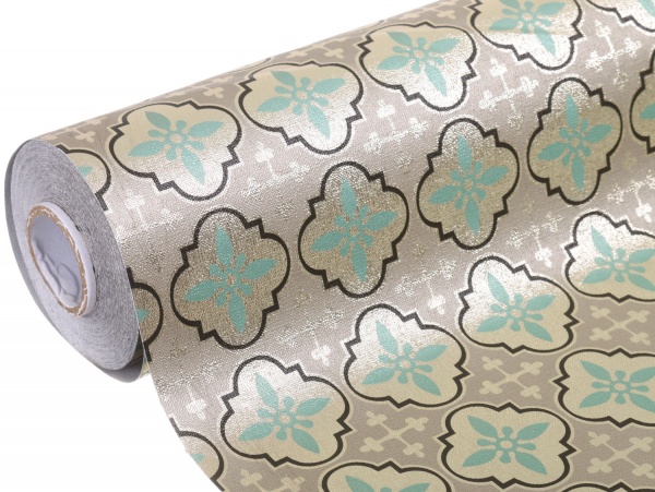 Клеенка на стол с подкладкой PW195-035-R351-1