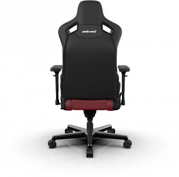 Крісло Anda Seat Kaiser 2 Black/Maroon Size XL (AD12XL-02-AB-PV/C-A05) червоний 