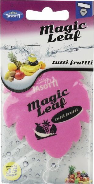 Ароматизатор подвесной  Tasotti Magic Leaf tutti frutti