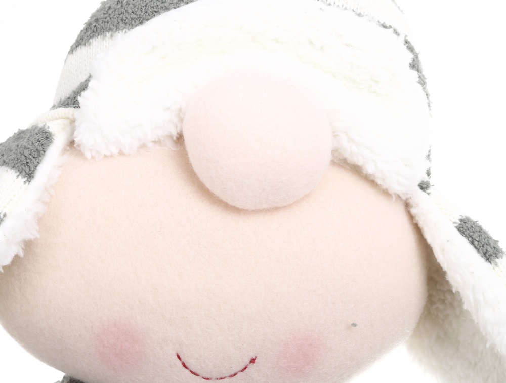 Декорація новорічна текстильна Хлопчик/дівчинка 20x64 см бежево-зелений 2 асортимента LF2237048AB