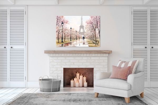 Репродукція Paris in Flowers 113x85 см Styler 