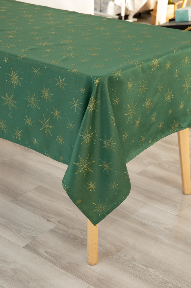 Скатерть Catania 140x220 см зеленый Sensio