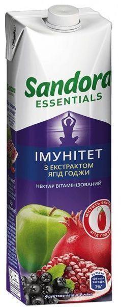 Нектар Sandora Essentials Иммунитет 0,5л (4823063112031) 
