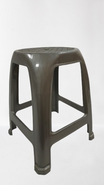 Табурет 370x370x460 мм сірий 