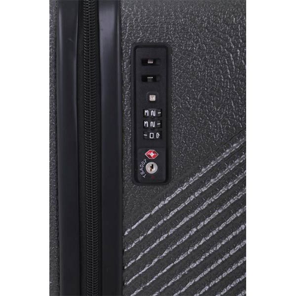 Валіза Indigo 19117 60 л чорний 59х43х26 см 