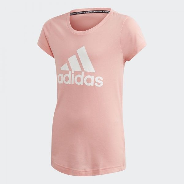 Футболка Adidas YG MH BOS TEE FM6512 152 рожевий