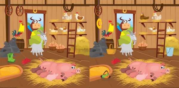 Книга Оксана Алліна «Знайди відмінності. Півник – господар. Поміркуй» 978-966-939-841-3