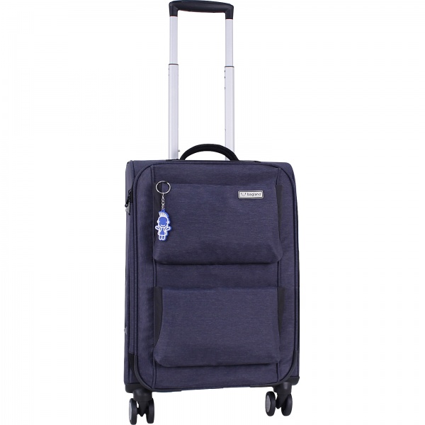 Чемодан Bagland S 36 л джинс (3716919) 