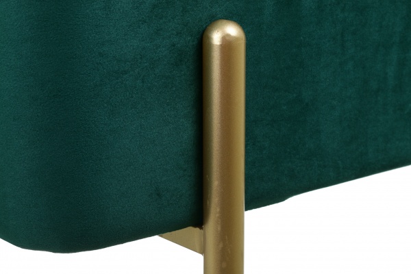 Сундук-пуф Marseille 110х42х42 см зеленый 