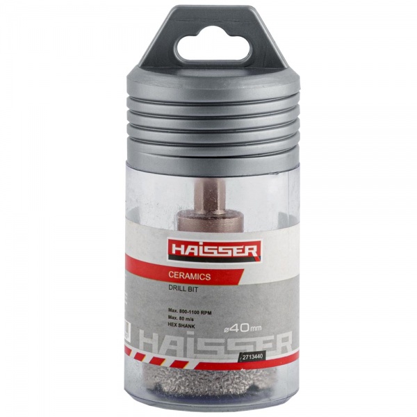 Сверло алмазное Haisser Ceramic Hex 40 мм 1 шт. 108338