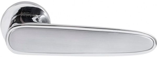 Ручка на розетке RDA Idea 52083 матовый хром/хром