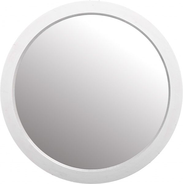 Дзеркало Woodville Рондо d43 см сосна білена SS003953 