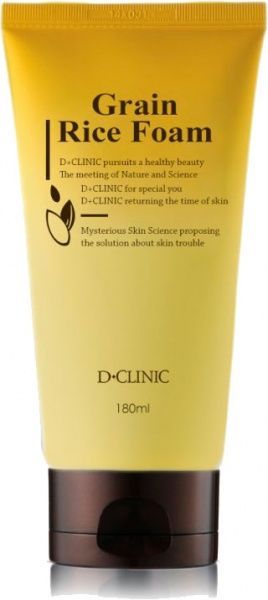 Пенка D+CLINIC очищающая для с рисом 180 мл