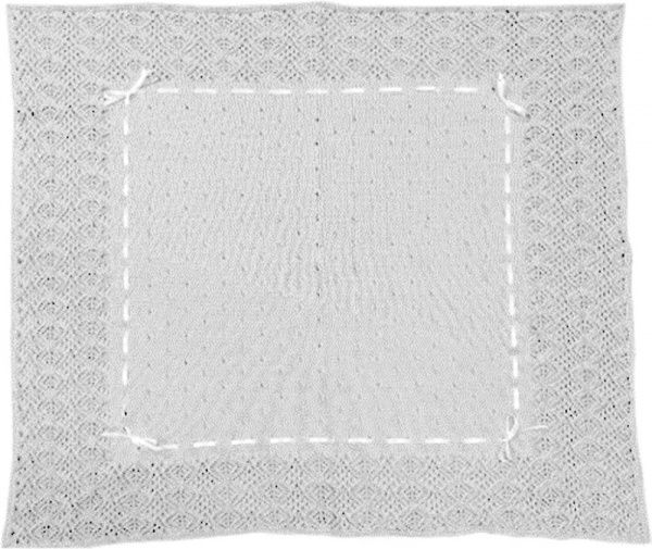 Простынь Фламинго 90х90 см белый 781 