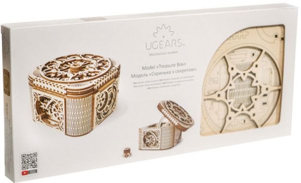 Конструктор Ukrainian Gears Шкатулка с секретом 70031