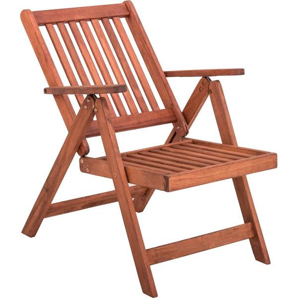 Кресло деревянное раскладное 872 86x58x84 см  