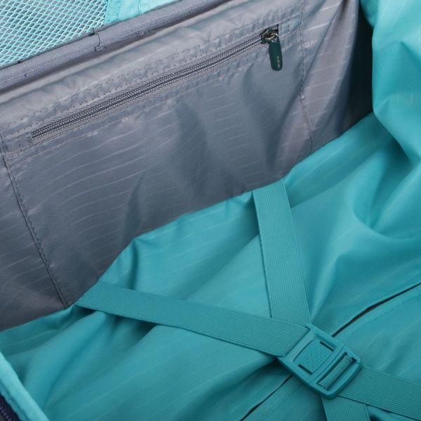 Чемодан UP! (Underprice) N1186 синий 45х36,5х15,5/17,5 см 