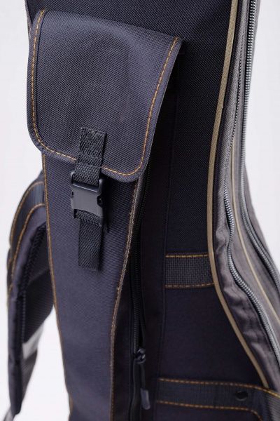 Чехол для удилища KENT&AVER двухсекционный полужесткий №02 черный 135 см