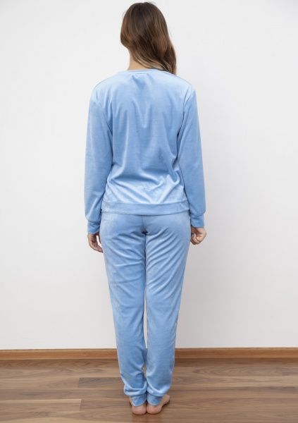 Костюм домашній жіночий Roksana №675/50020 р. XXL блакитний 