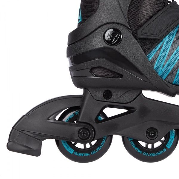 Роликовые коньки Firefly ILS 150 W76 414738-900050 р. 37 черный с бирюзовым